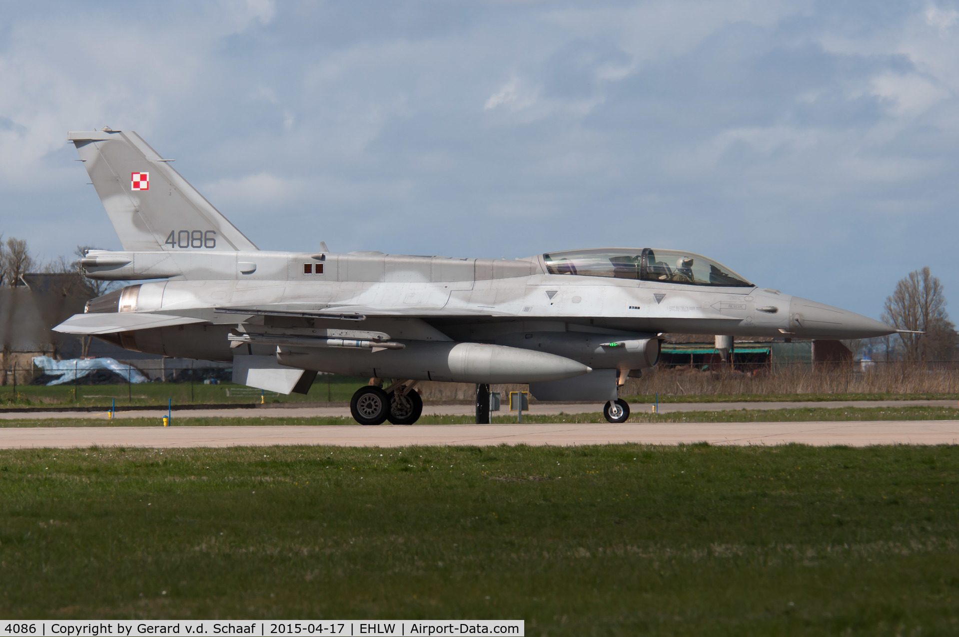 4086, Lockheed Martin F-16DJ Fighting Falcon C/N JD-11, Leeuwarden, April 2015