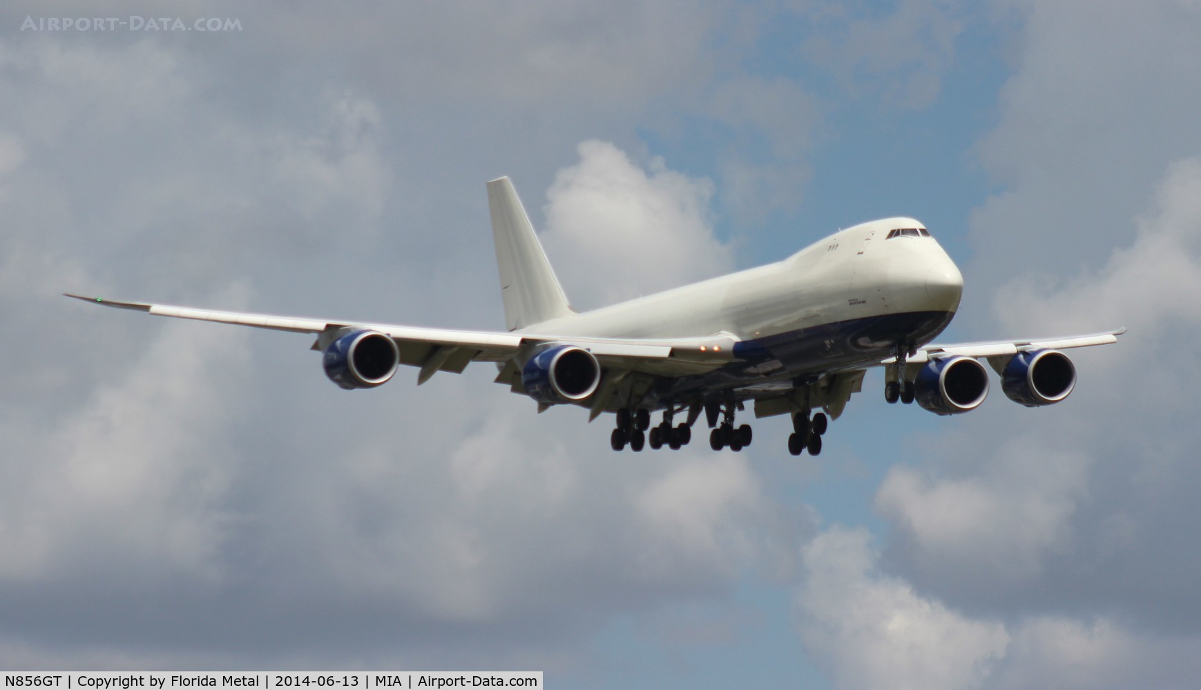 N856GT, 2011 Boeing 747-87UF C/N 37561, Ex British Airways Cargo 747-800