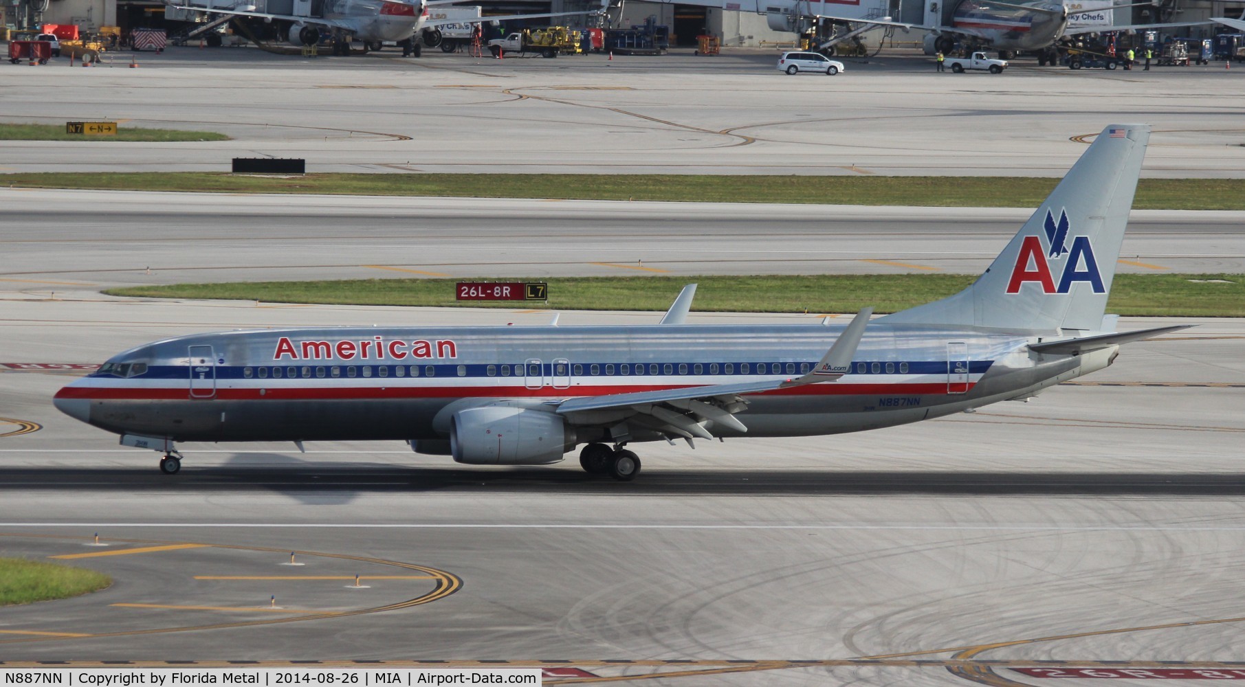 N887NN, 2012 Boeing 737-823 C/N 31141, American