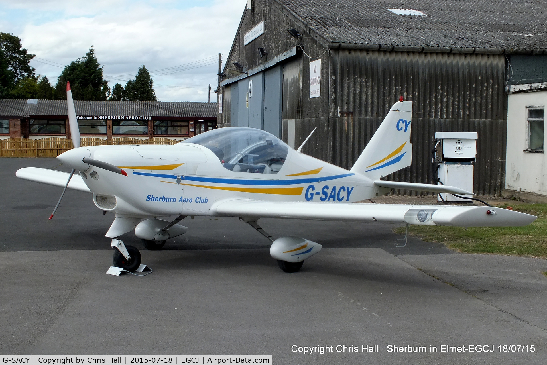 G-SACY, 2007 Aero AT-3 R100 C/N AT3-029, Sherburn Aero Club