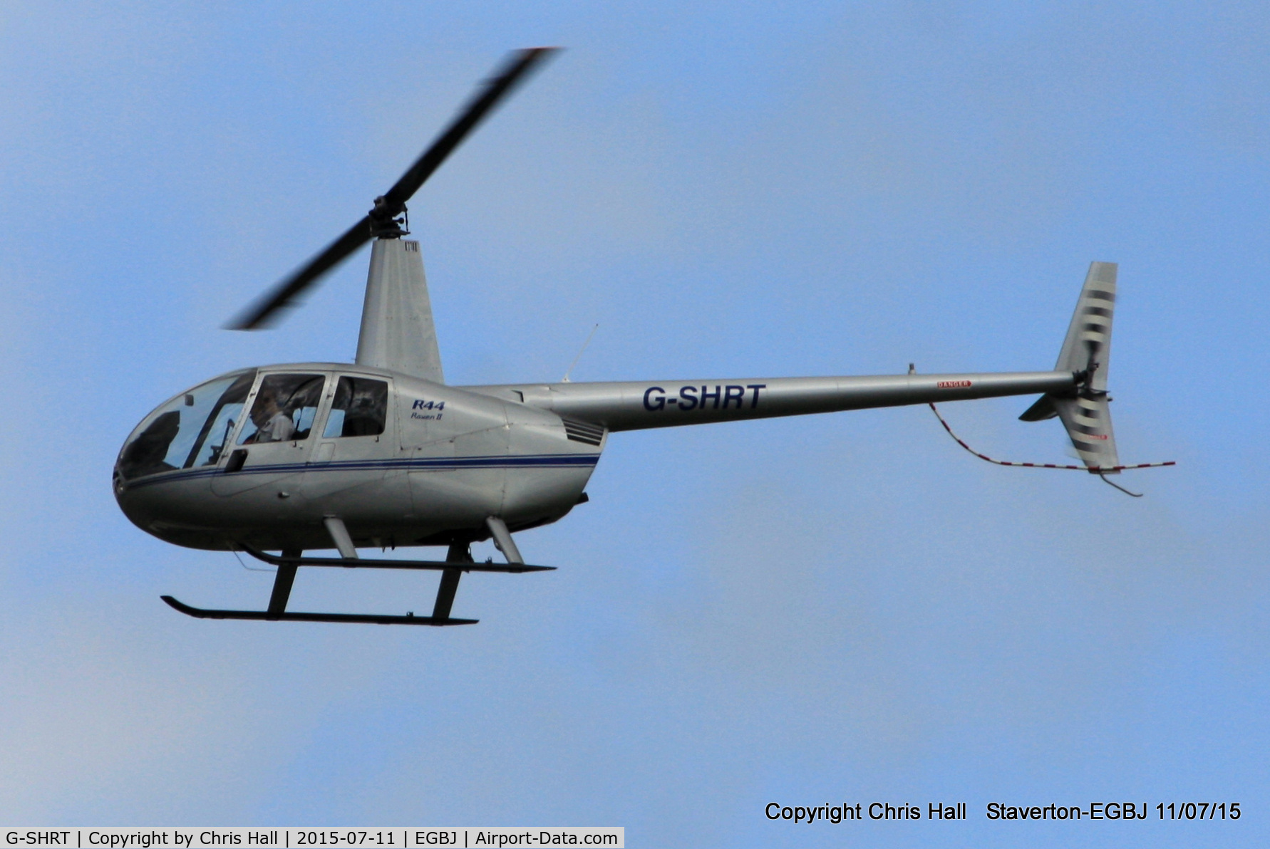 G-SHRT, 2004 Robinson R44 II C/N 10473, at Staverton