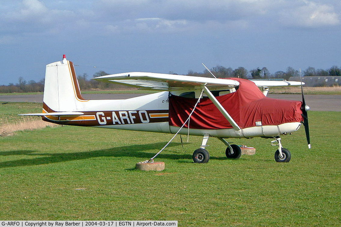 G-ARFO, 1961 Cessna 150A C/N 15059174, G-ARFO   Cessna 150A [150-59174] Enstone~G 17/03/2004