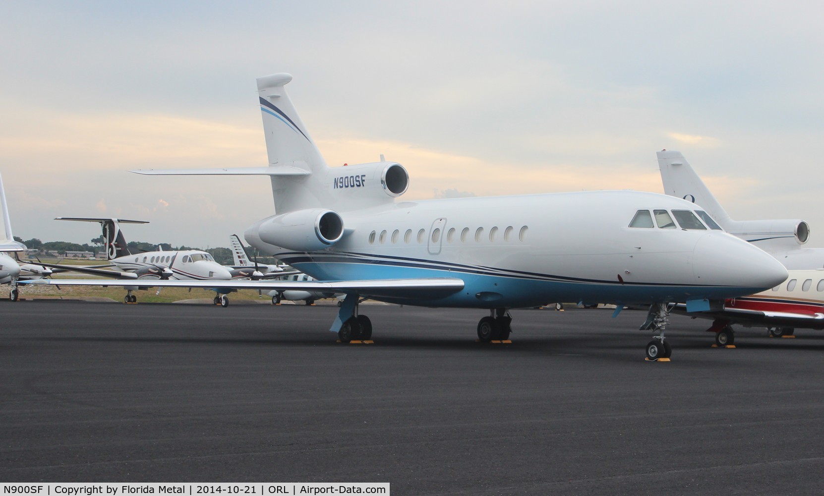 N900SF, 1987 Dassault-Breguet Mystere Falcon 900 C/N 16, Falcon 900