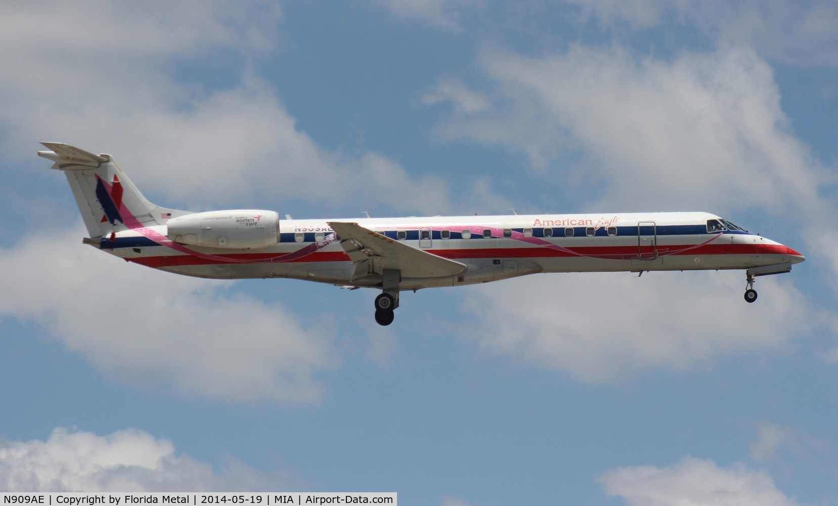 N909AE, 2005 Embraer ERJ-145LR (EMB-145LR) C/N 14500899, Eagle