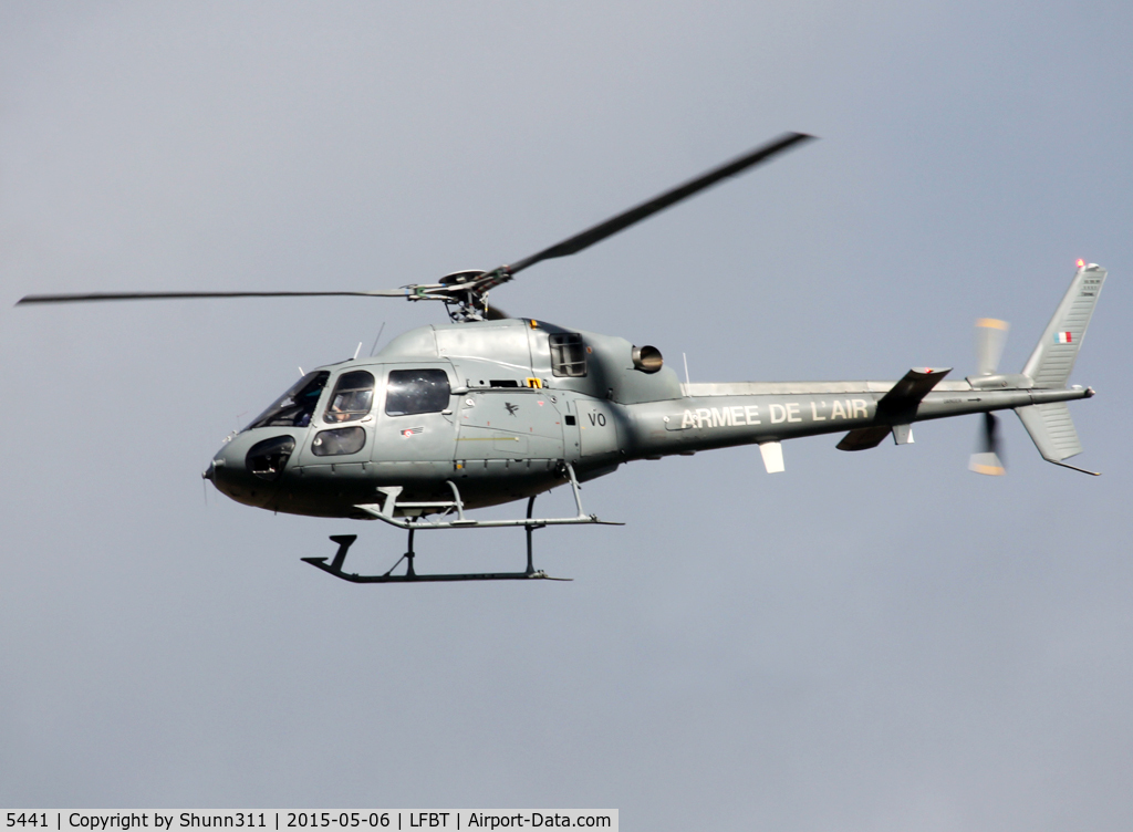 5441, Aerospatiale AS-555AN Fennec C/N 5441, Passing above the Airport...