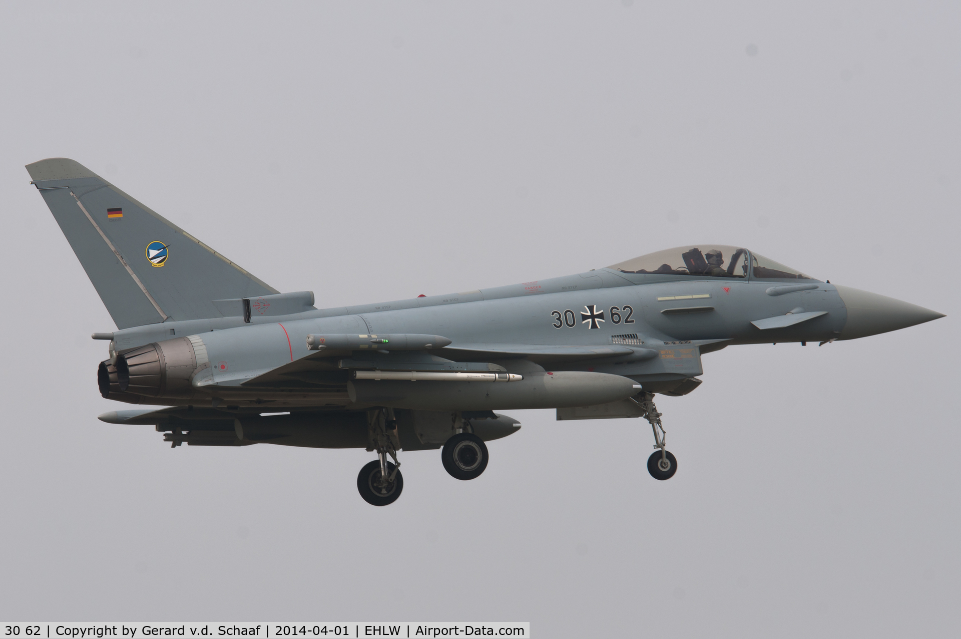 30 62, 2010 Eurofighter EF-2000 Typhoon S C/N GS045, Leeuwarden, April 2014