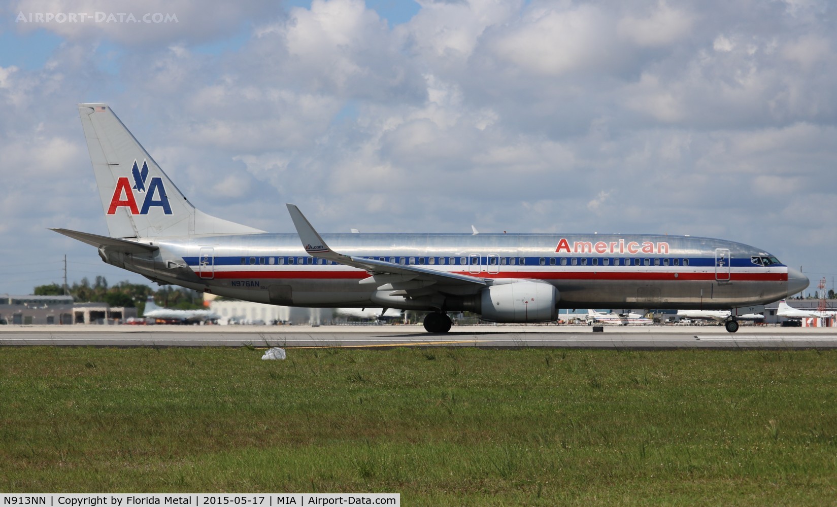 N913NN, 2013 Boeing 737-823 C/N 29571, American