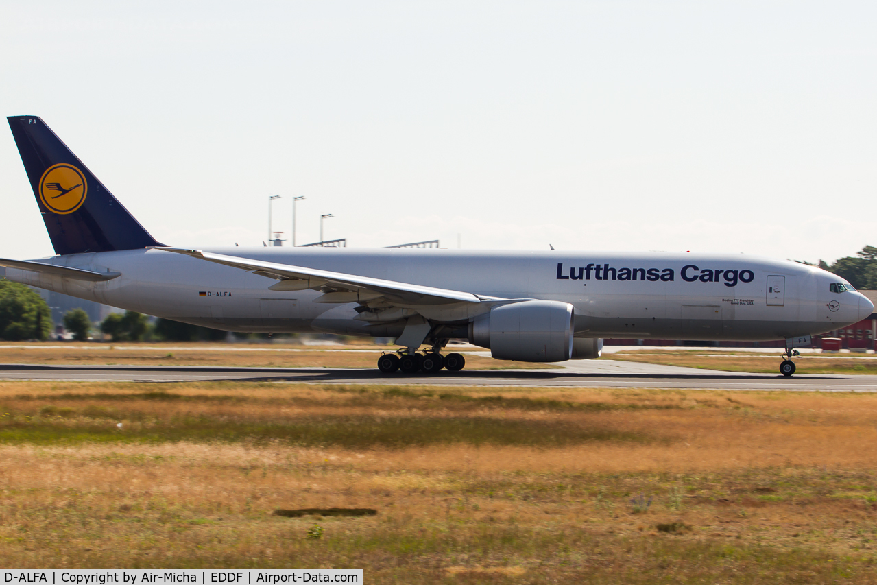 D-ALFA, 2013 Boeing 777-FBT C/N 41674, Lufthansa Cargo