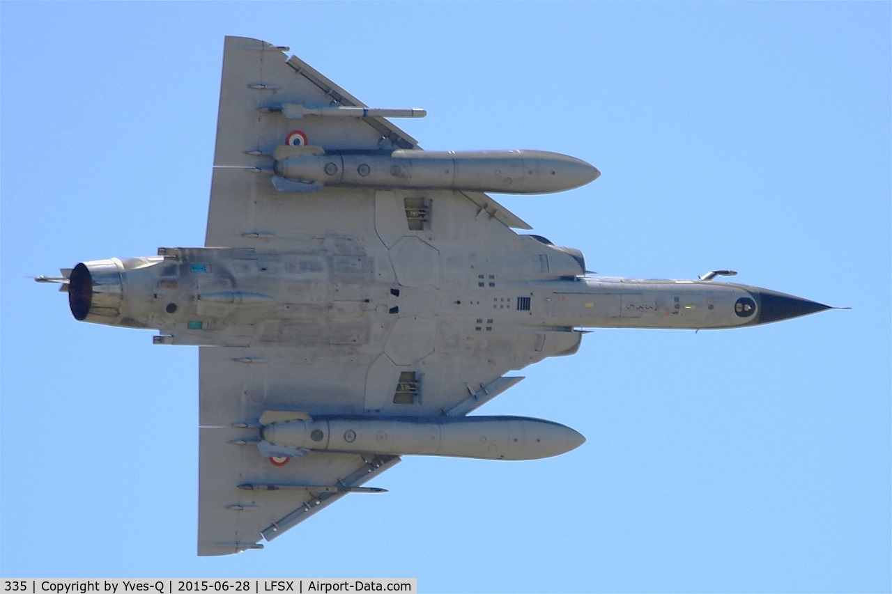 335, Dassault Mirage 2000N C/N 261, Dassault Mirage 2000N (125-CI), Ramex Delta Tactical display, Luxeuil-St Sauveur  Air Base 116 (LFSX) Air show 2015