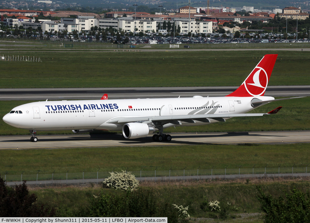F-WWKH, 2015 Airbus A330-303 C/N 1629, C/n 1629 - To be TC-JOI