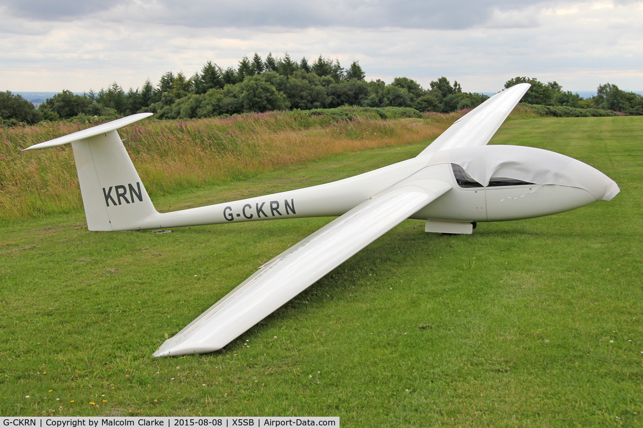 G-CKRN, 1976 Grob G-102 Astir CS C/N 1261, Grob G-102 Astir CS at Sutton Bank, N Yorks, August 9th 2015.