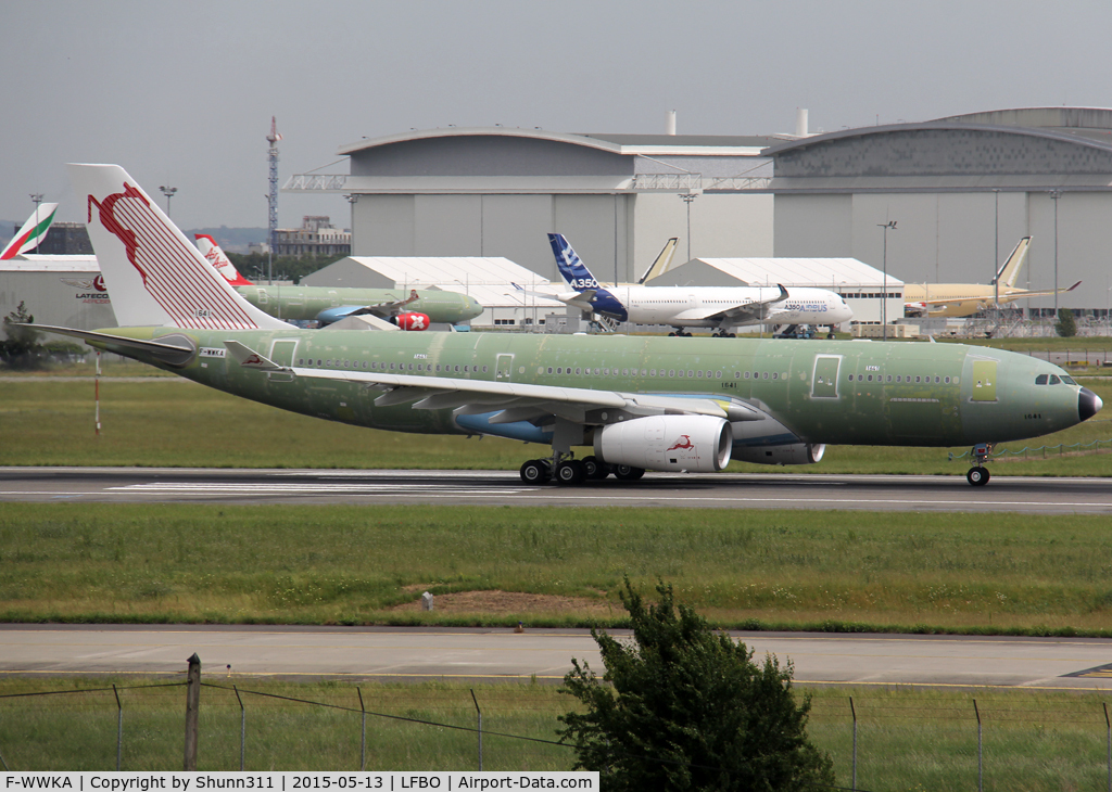 F-WWKA, 2015 Airbus A330-243 C/N 1641, C/n 1641 - For Tunisair