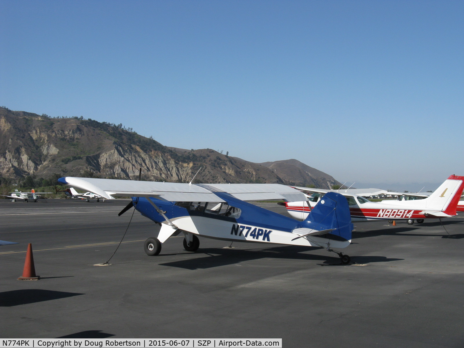 N774PK, Barrows Bearhawk Patrol C/N 007, Barrows Bearhawk Patrol, Lycoming O-320-B1B 160 Hp