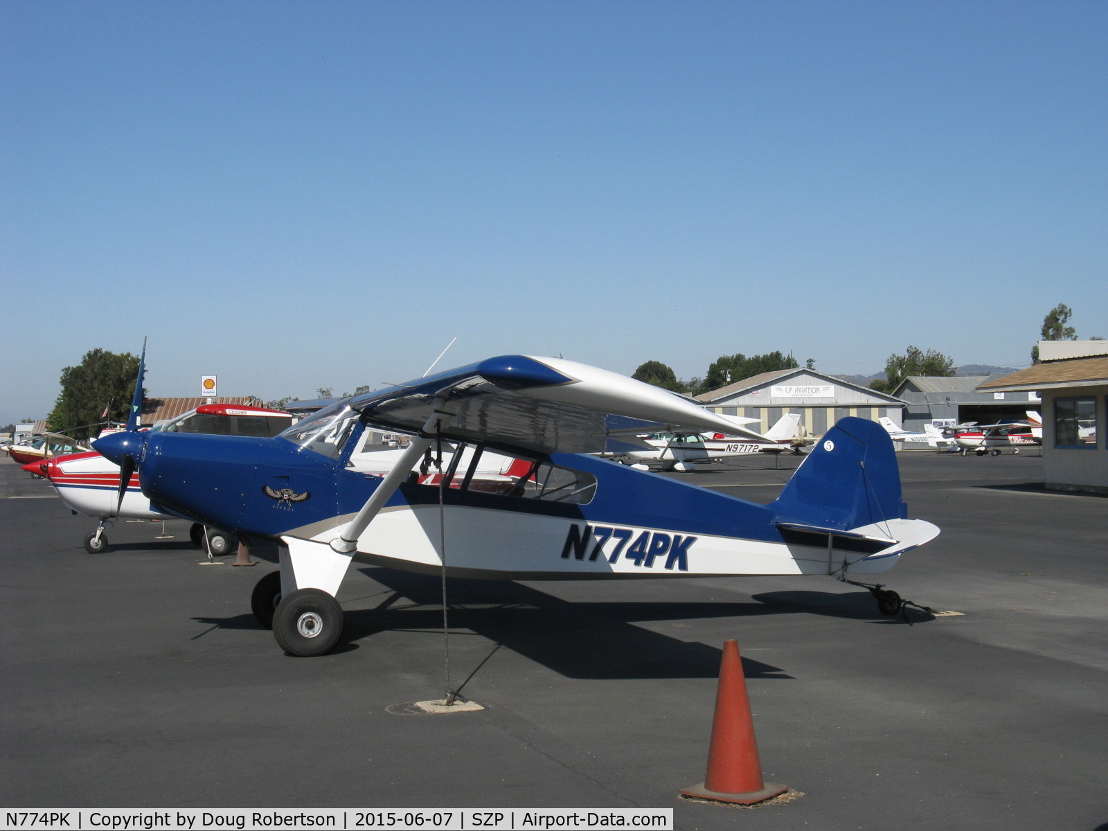 N774PK, Barrows Bearhawk Patrol C/N 007, Barrows Bearhawk Patrol, Lycoming O-320-B1B 160 Hp