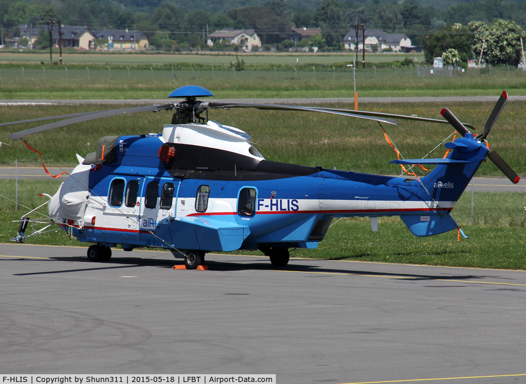 F-HLIS, 2011 Eurocopter EC-225LP Super Puma C/N 2797, Parked at the General Aviation area...