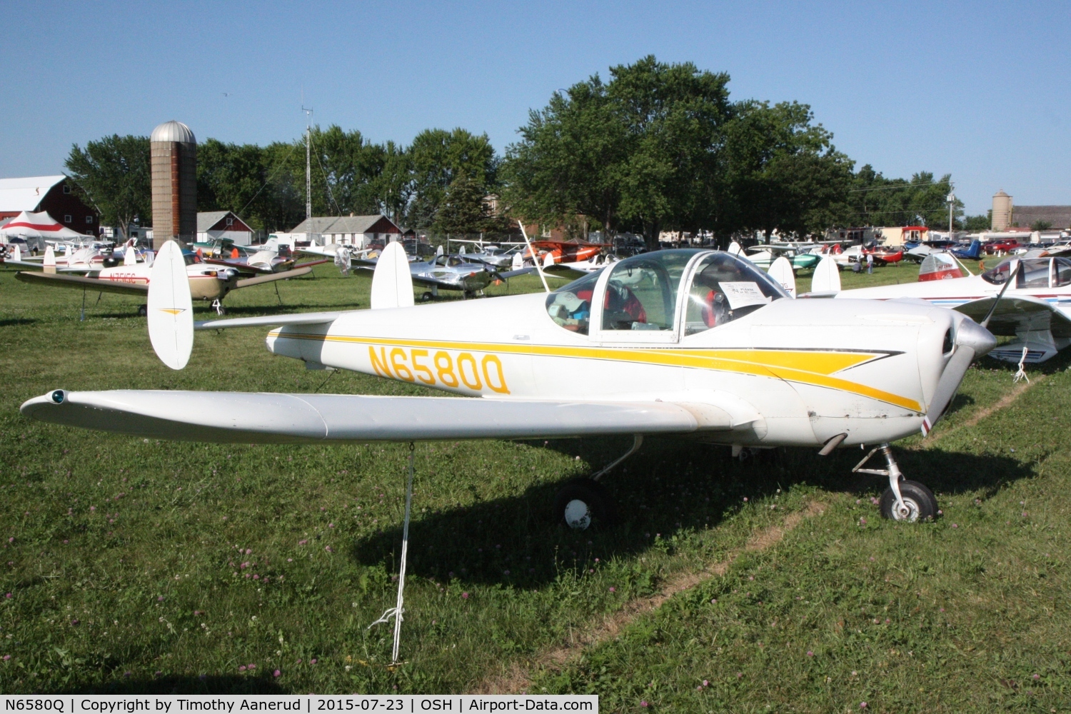 N6580Q, 1965 Alon A2 Aircoupe C/N A-80, 1965 Alon A2, c/n: A-80