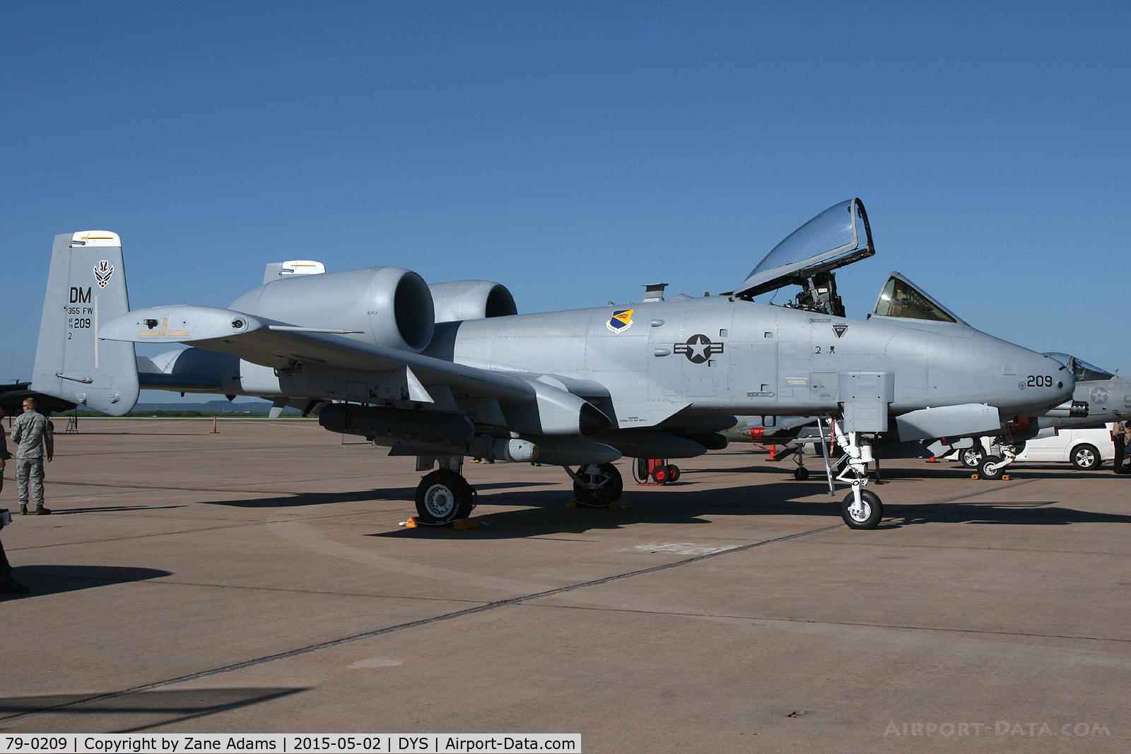 79-0209, 1979 Fairchild Republic A-10C Thunderbolt II C/N A10-0473, At the 2014 Big Country Airshow - Dyess AFB, TX