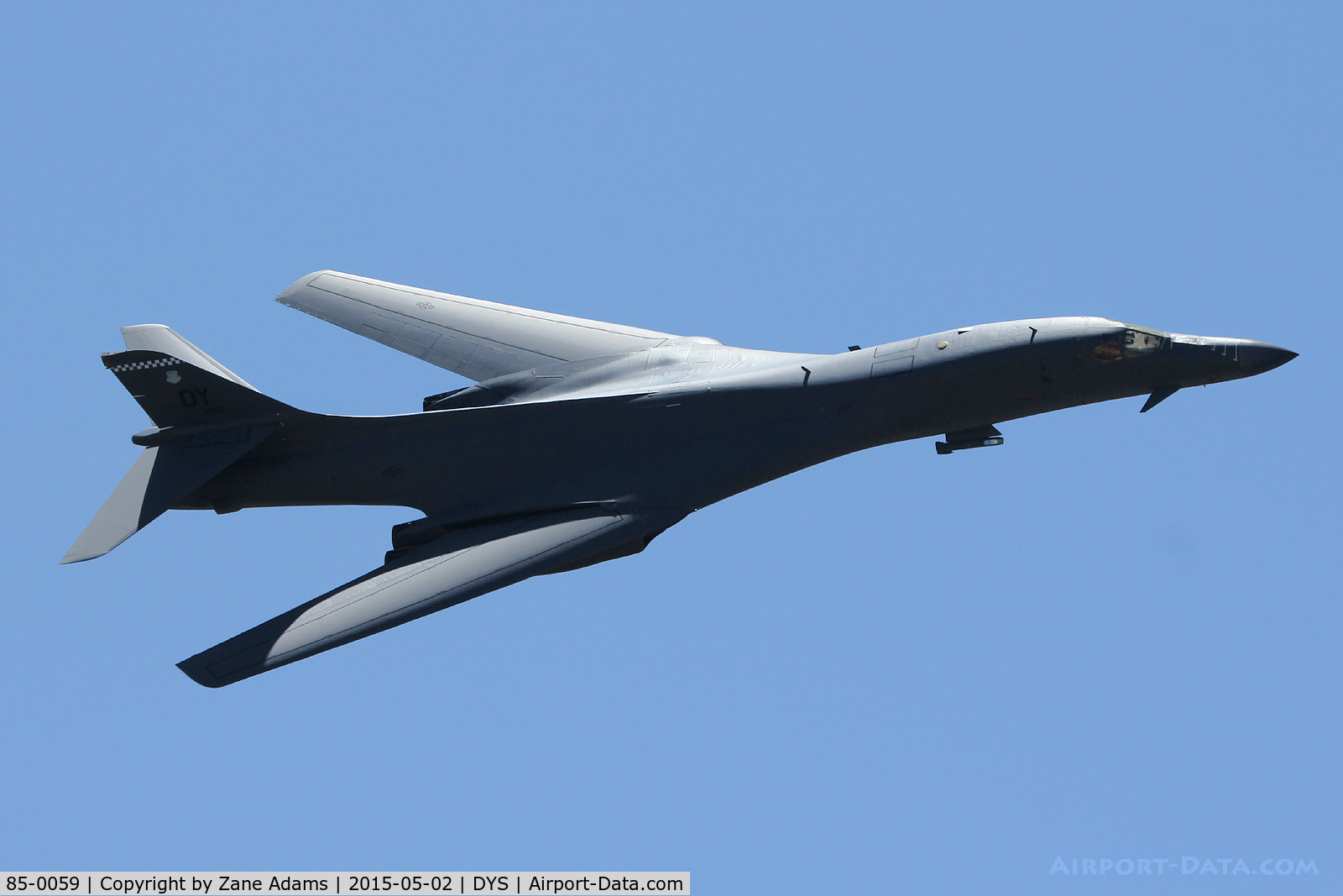 85-0059, 1985 Rockwell B-1B Lancer C/N 19, At the 2014 Big Country Airshow - Dyess AFB, TX
