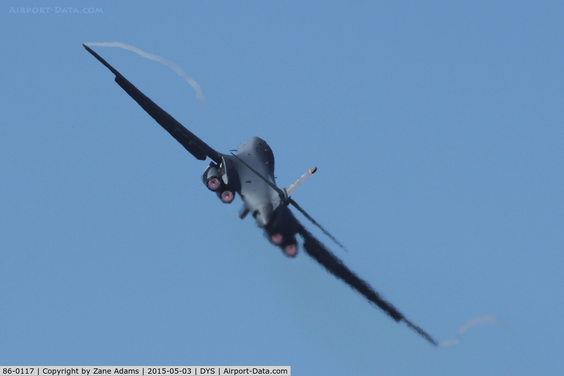 86-0117, 1986 Rockwell B-1B Lancer C/N 77, At the 2014 Big Country Airshow - Dyess AFB, TX