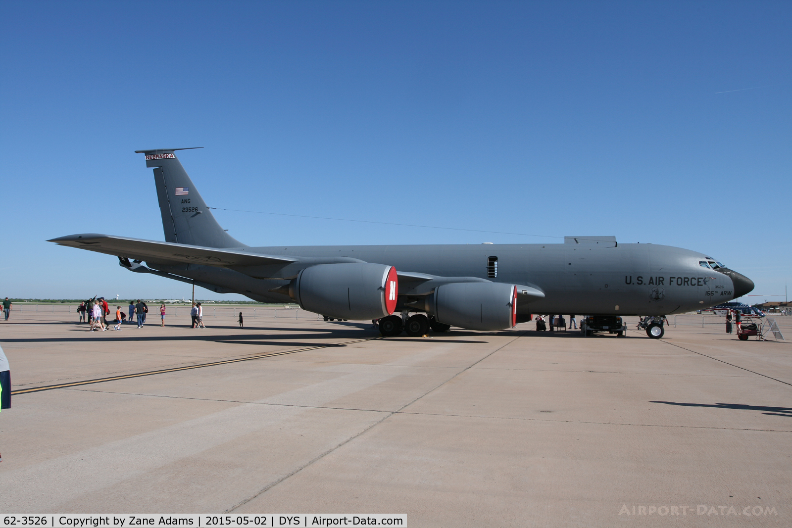 62-3526, 1962 Boeing KC-135R Stratotanker C/N 18509, At the 2014 Big Country Airshow - Dyess AFB, TX