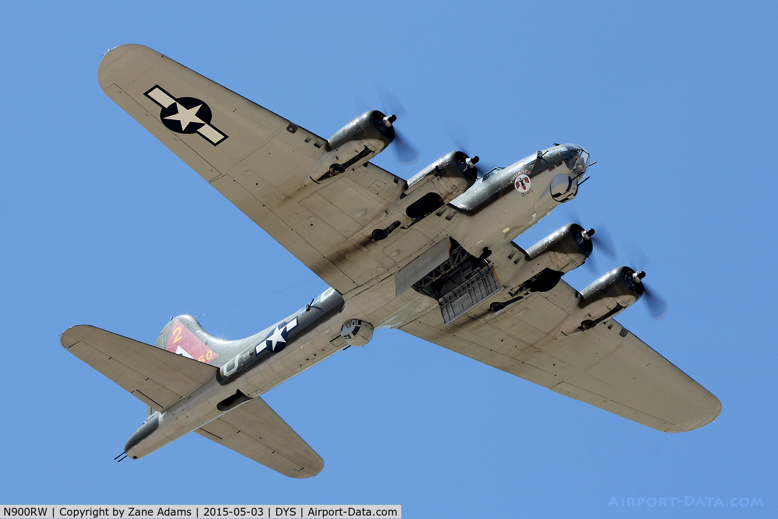 N900RW, 1944 Boeing B-17G Flying Fortress C/N 8627, At the 2014 Big Country Airshow - Dyess AFB, TX