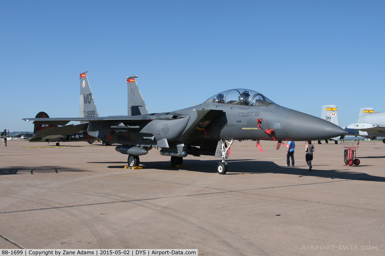 88-1699, 1988 McDonnell Douglas F-15E Strike Eagle C/N 1108/E083, At the 2014 Big Country Airshow - Dyess AFB, TX