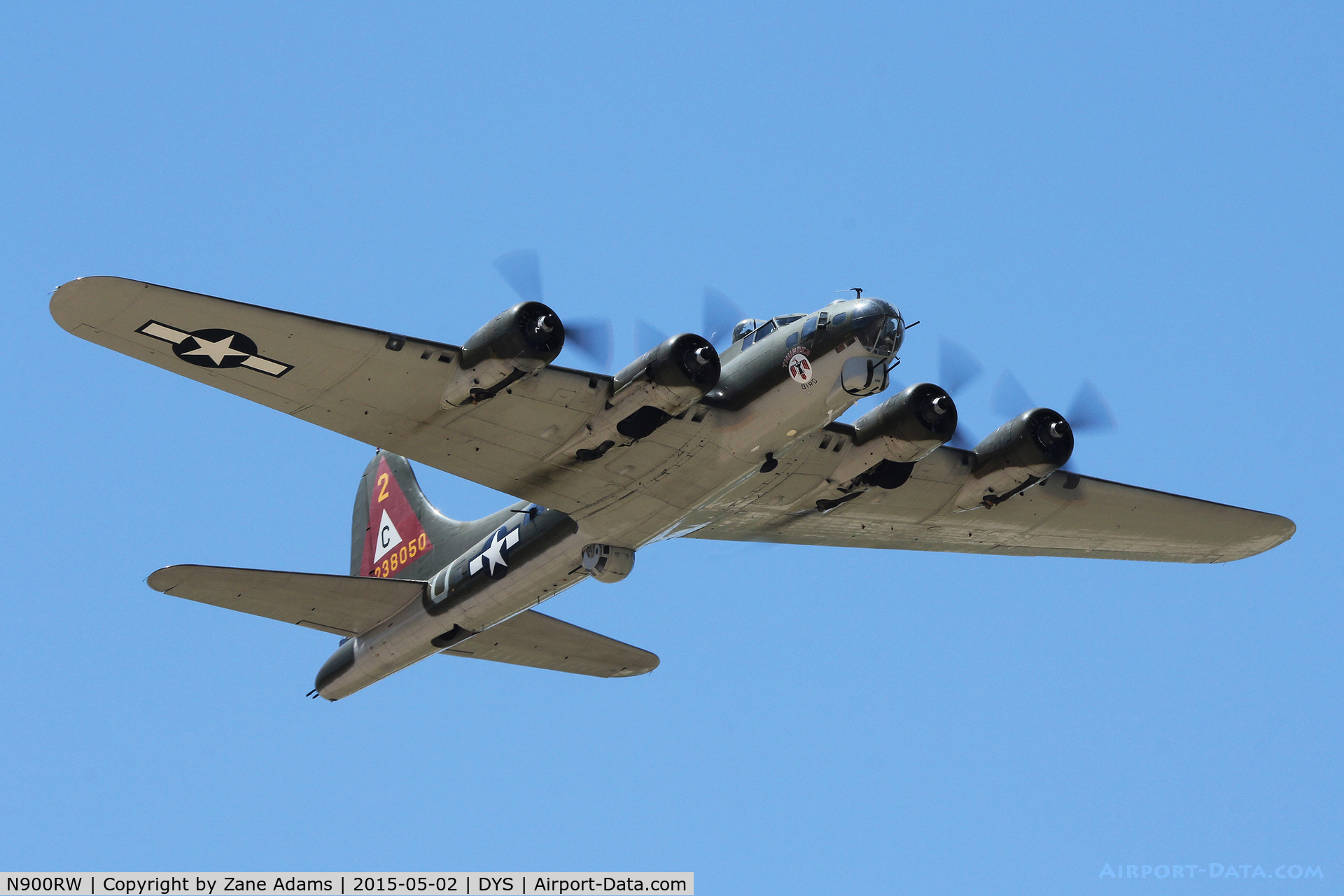 N900RW, 1944 Boeing B-17G Flying Fortress C/N 8627, At the 2014 Big Country Airshow - Dyess AFB, TX