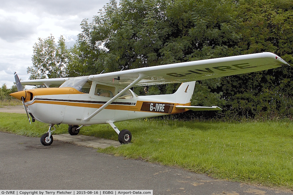 G-IVRE, 1975 Reims F172M ll Skyhawk C/N 1287, 1975 Reims F172M Skyhawk, c/n: 1287 at Leicester