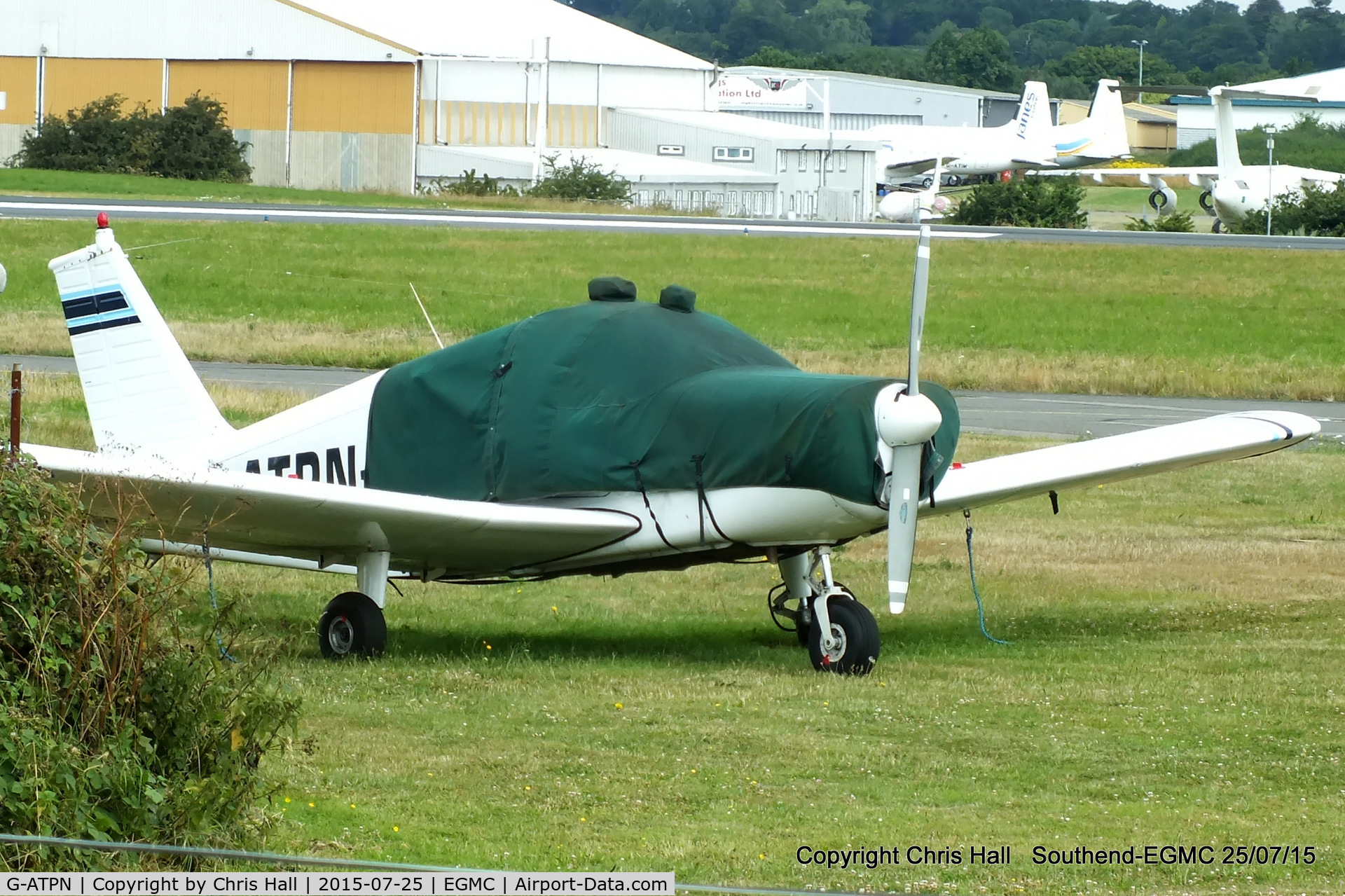 G-ATPN, 1966 Piper PA-28-140 Cherokee C/N 28-21899, at Southend