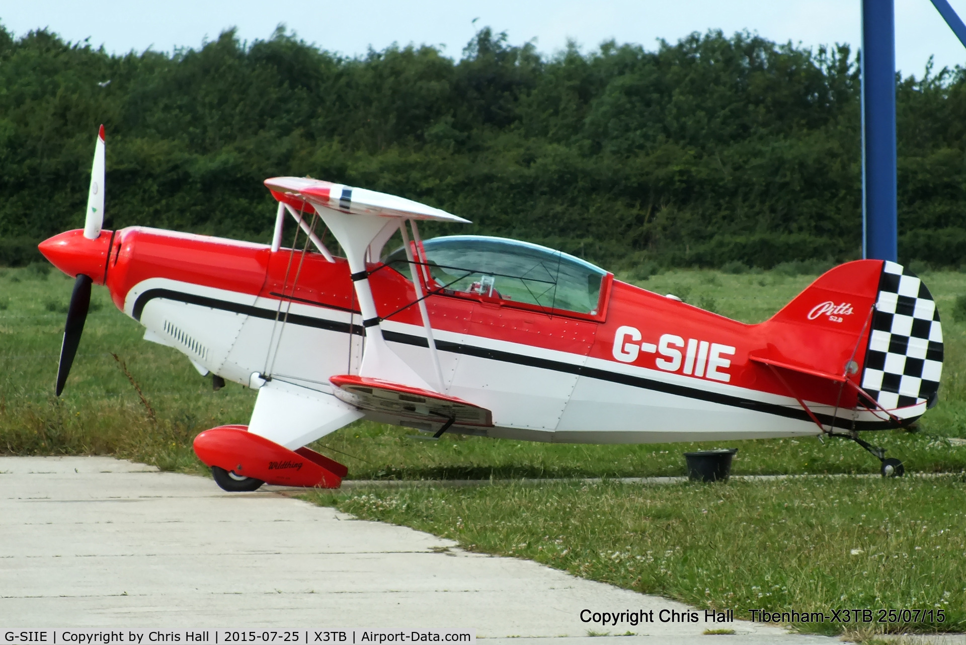 G-SIIE, 1984 Christen Pitts S-2B Special C/N 5057, at Tibenham airfield