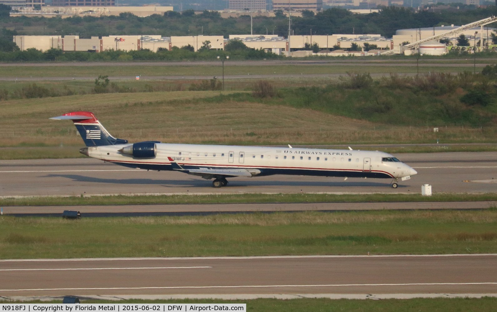 N918FJ, 2004 Bombardier CRJ-900ER (CL-600-2D24) C/N 15018, USAirways CRJ-900
