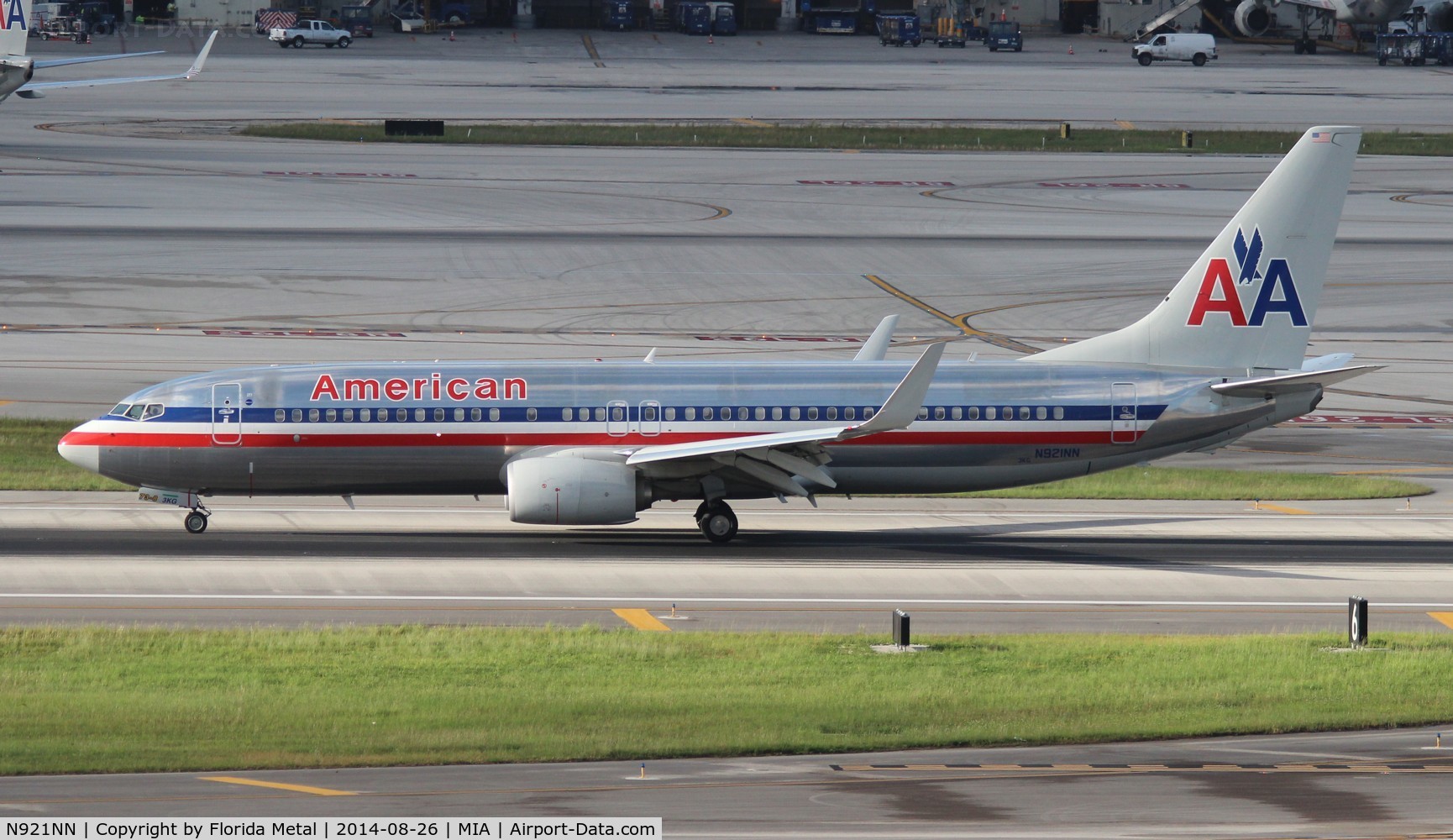 N921NN, 2013 Boeing 737-823 C/N 33229, American