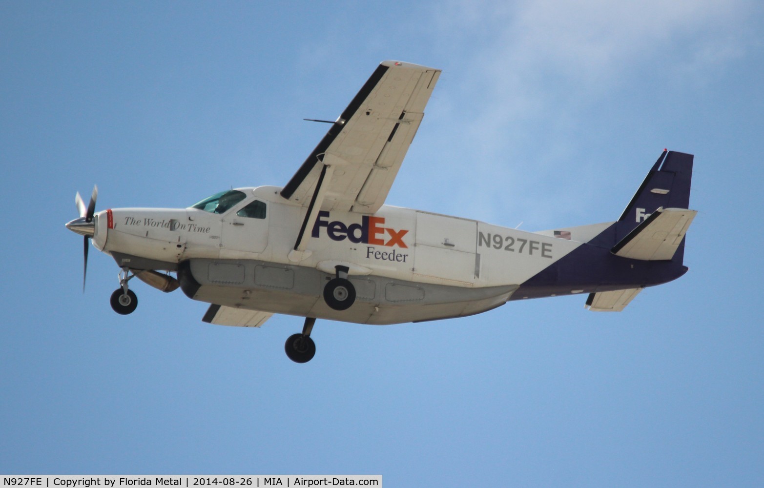 N927FE, 1987 Cessna 208B C/N 208B0027, Fed Ex Caravan