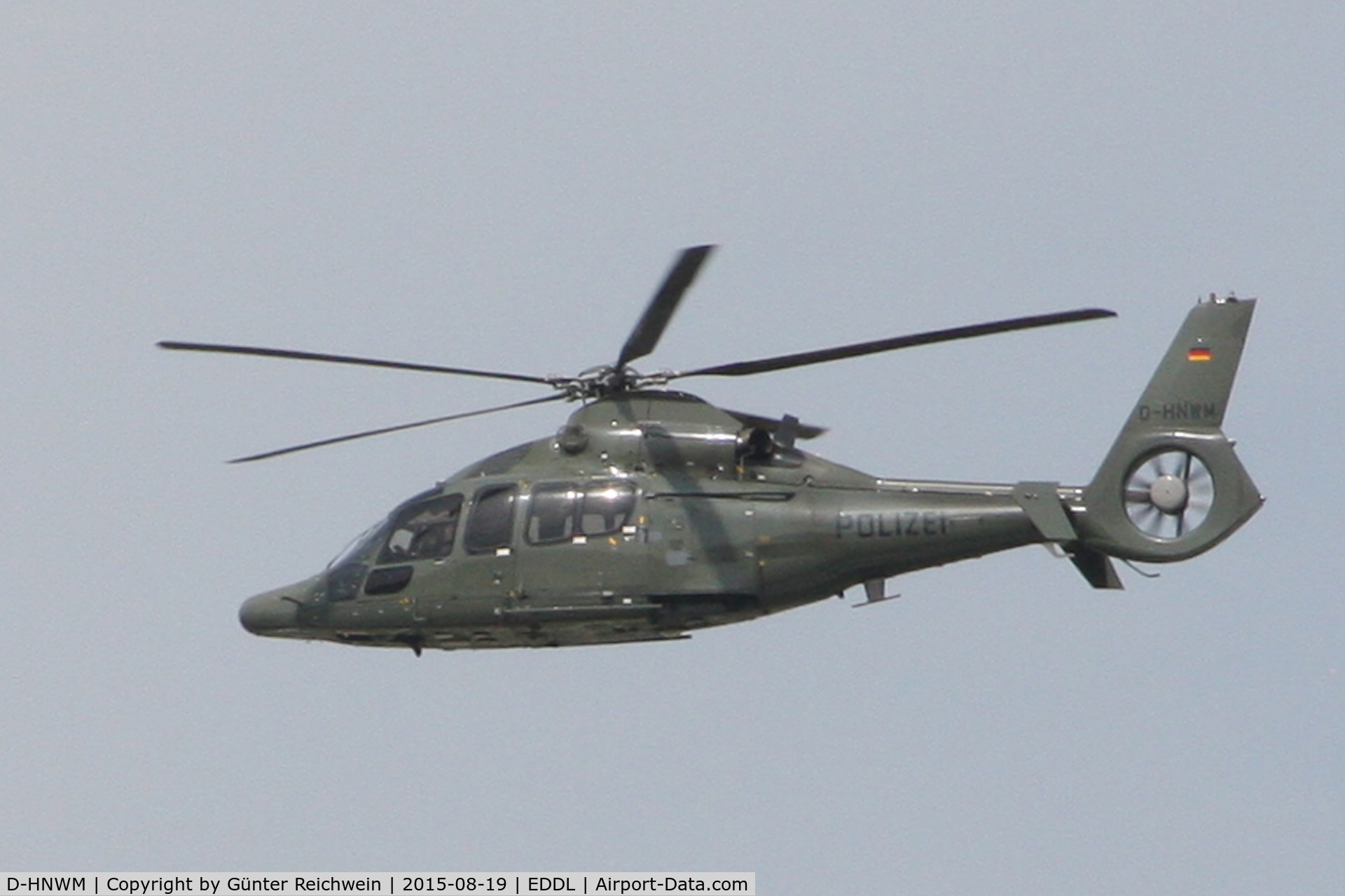 D-HNWM, Eurocopter EC-155B C/N 6613, German Police Eurocopter