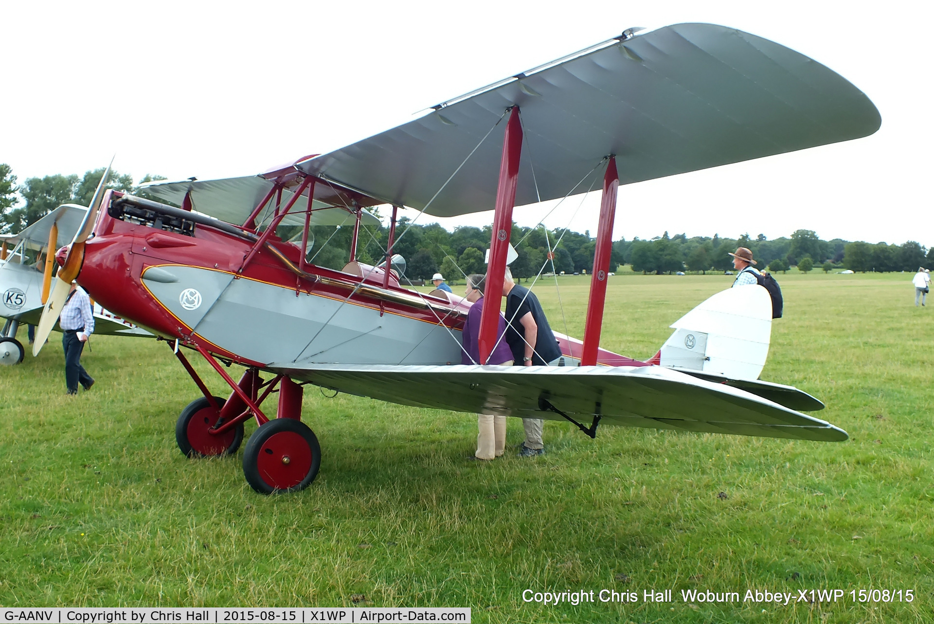 G-AANV, 1931 Morane-Saulnier MS-60 Moth C/N 13, International Moth Rally at Woburn Abbey 15/08/15