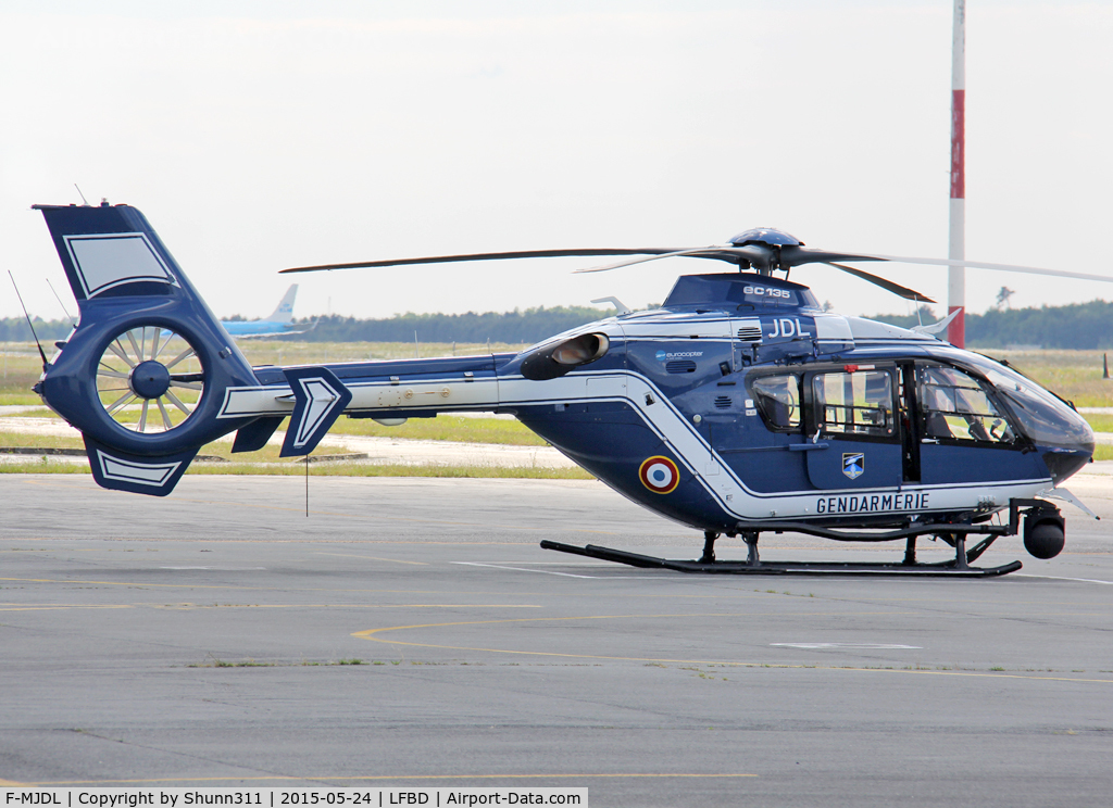 F-MJDL, 2010 Eurocopter EC-135-T-2+ C/N 0867, Parked at the General Aviation area...