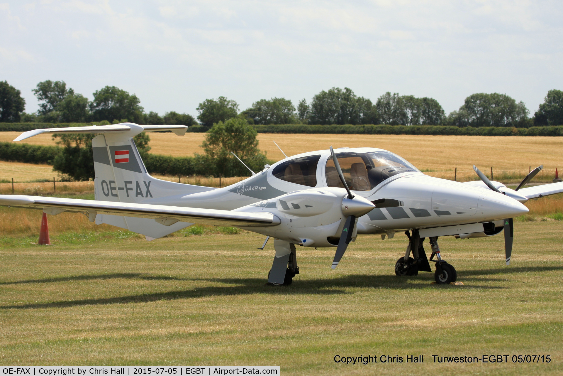 OE-FAX, Diamond DA-42-NG Twin Star C/N 42.N178, at Turweston