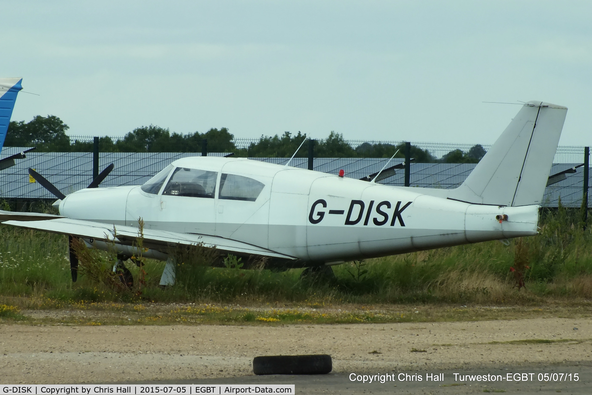 G-DISK, 1959 Piper PA-24-250 Comanche C/N 24-1197, at Turweston