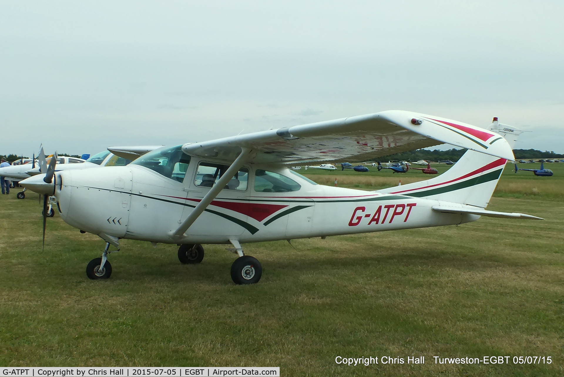 G-ATPT, 1966 Cessna 182J Skylane C/N 182-57056, at Turweston