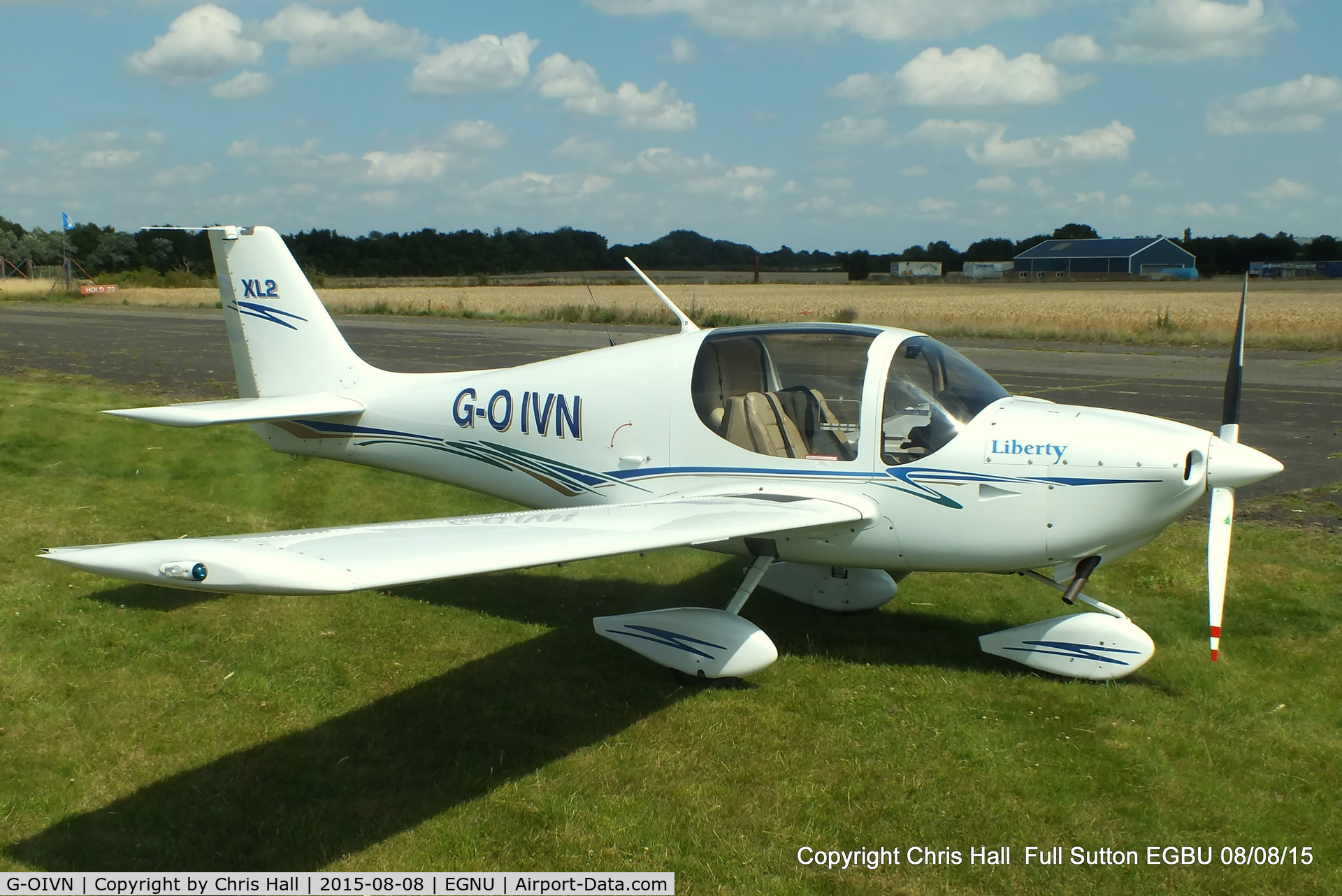 G-OIVN, 2005 Liberty XL-2 C/N 0008, at the Vale of York LAA strut flyin, Full Sutton
