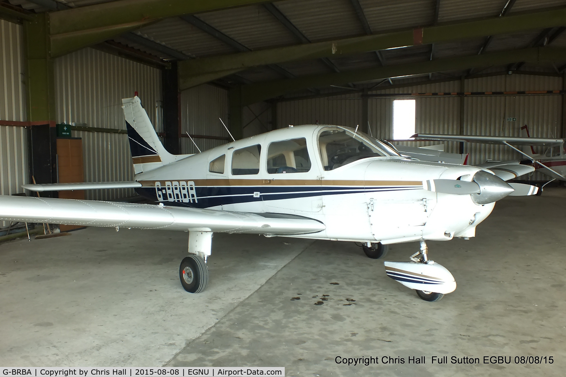 G-BRBA, 1979 Piper PA-28-161 Cherokee Warrior II C/N 28-7916109, Full Sutton resident