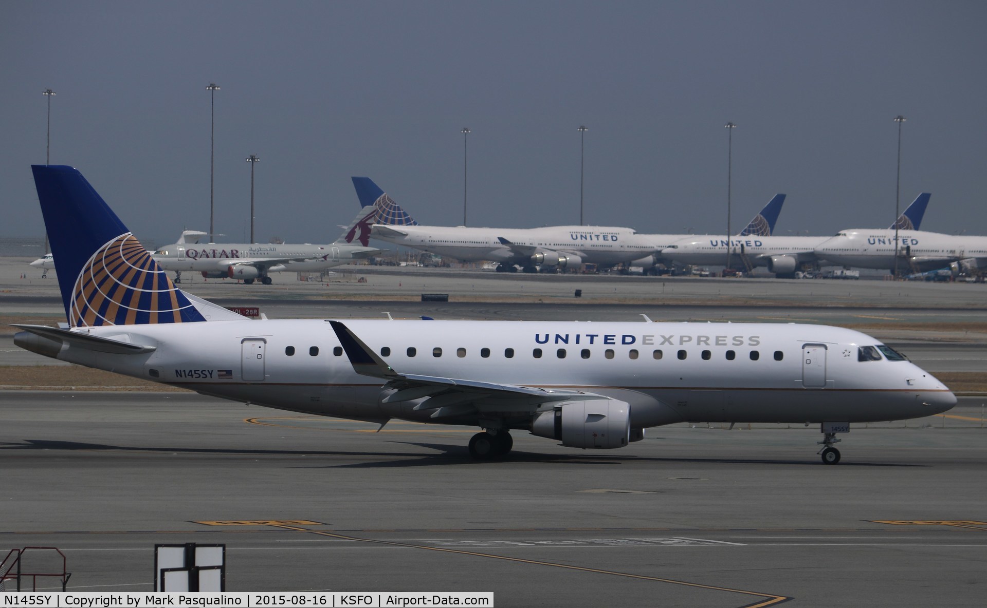 N145SY, 2015 Embraer 175LR (ERJ-170-200LR) C/N 17000484, ERJ 170-200 LR