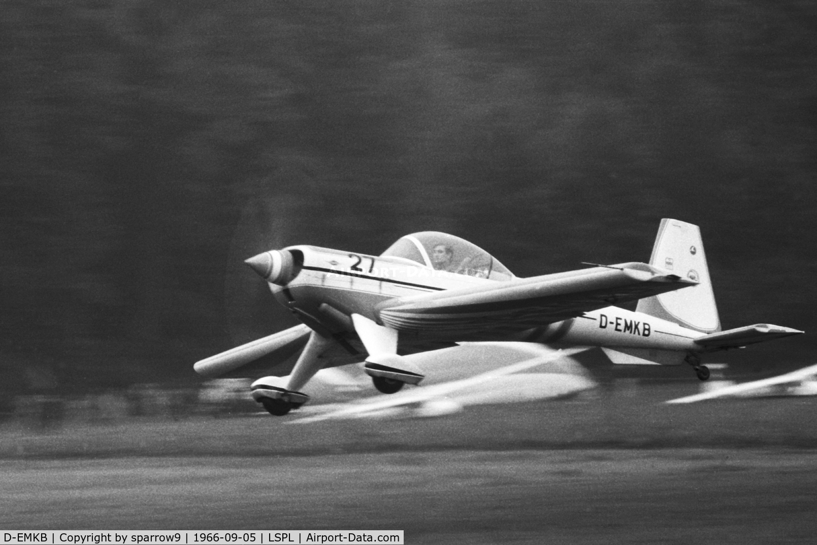 D-EMKB, 1970 Hirth HI.27 Akrostar MK.II C/N 4001, Active at Fliegerchilbi Langenthal-Bleienbach