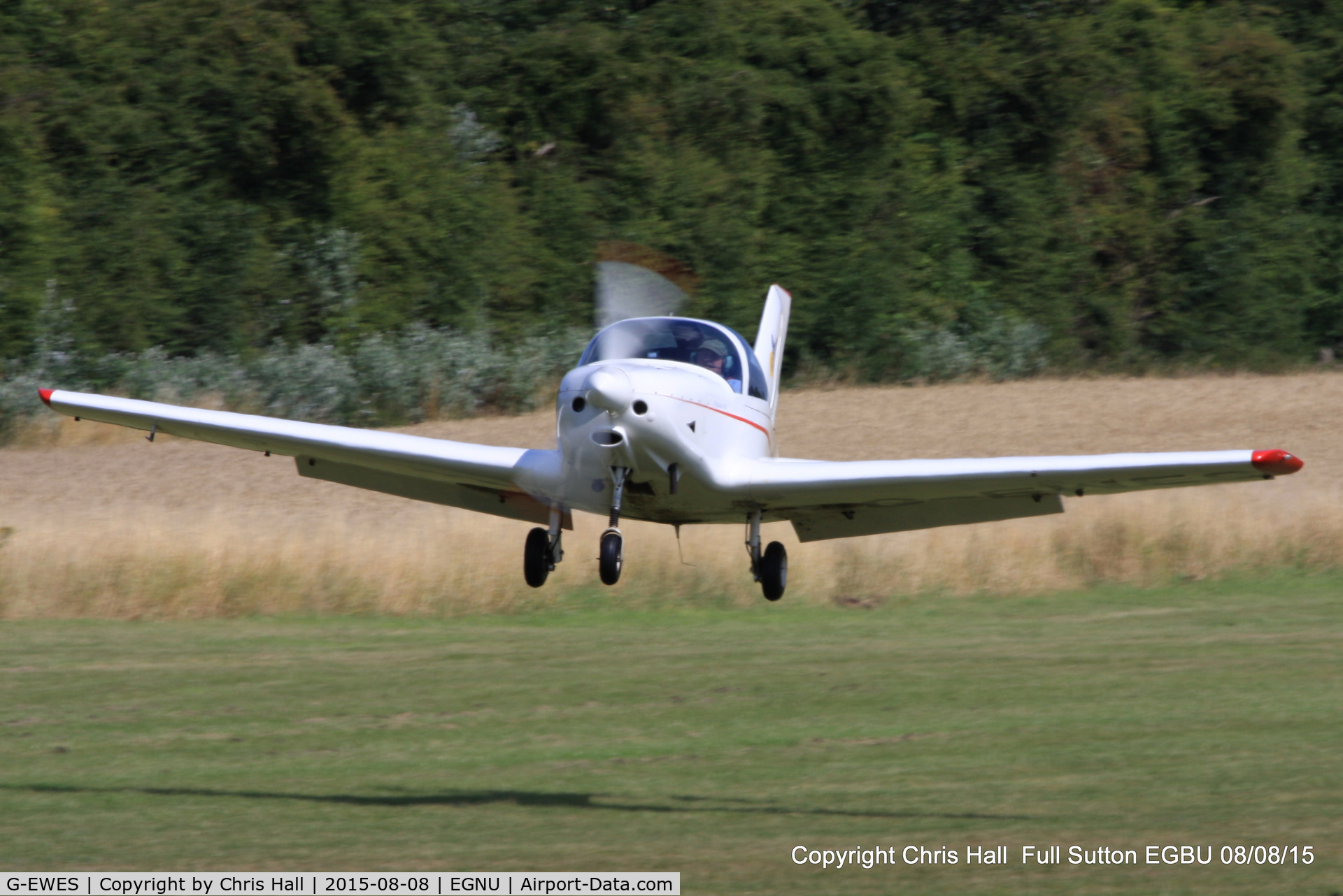 G-EWES, 2004 Alpi Aviation Pioneer 300 C/N PFA 330-14322, at the Vale of York LAA strut flyin, Full Sutton