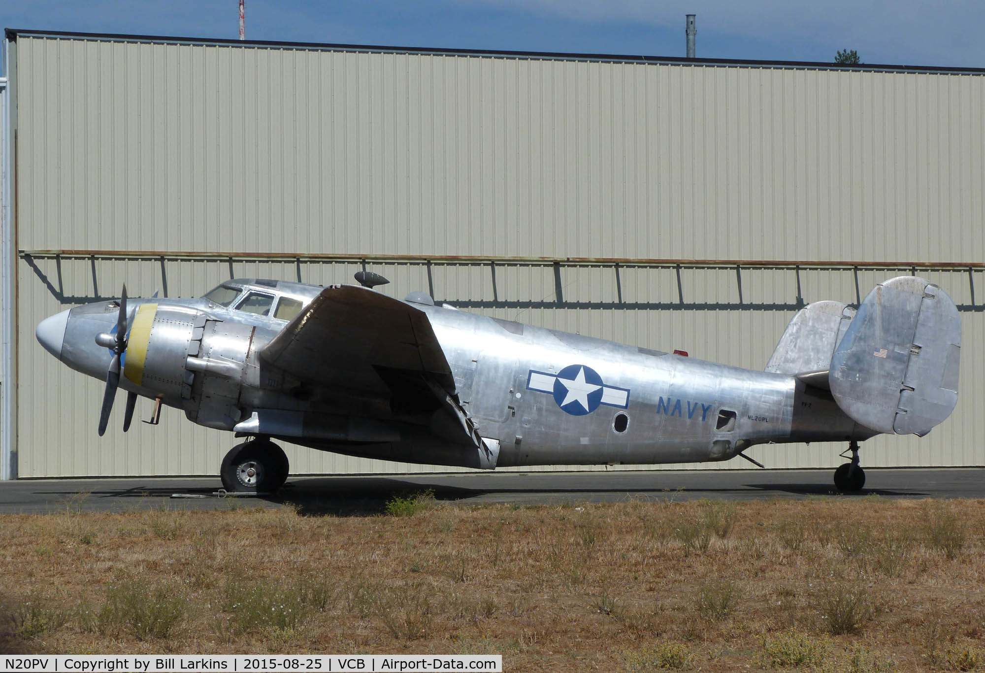 N20PV, 1944 Lockheed PV-2 Harpoon C/N 15-1490, Appears to be ready to fly again.