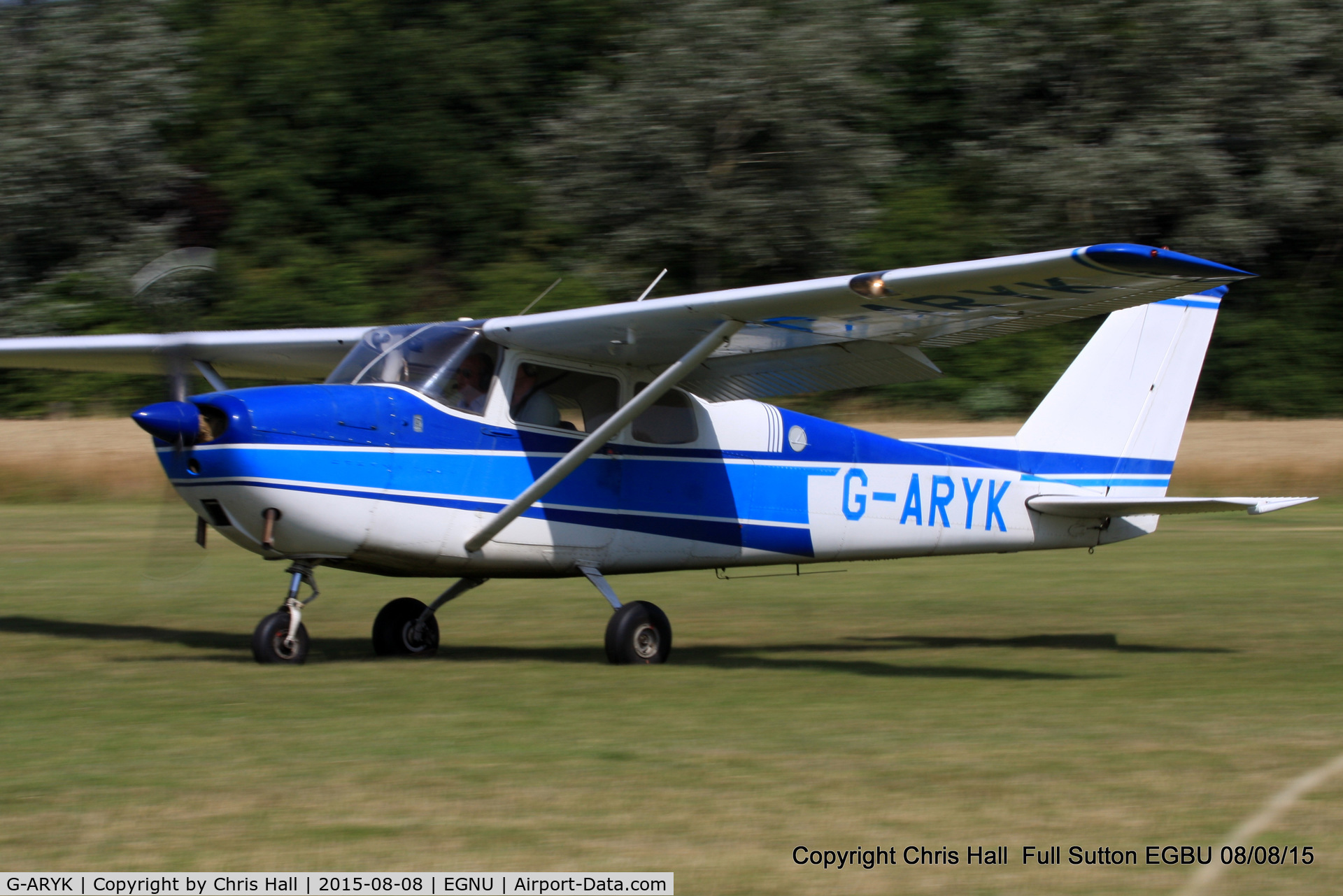 G-ARYK, 1962 Cessna 172C Skyhawk C/N 17249288, Full Sutton resident