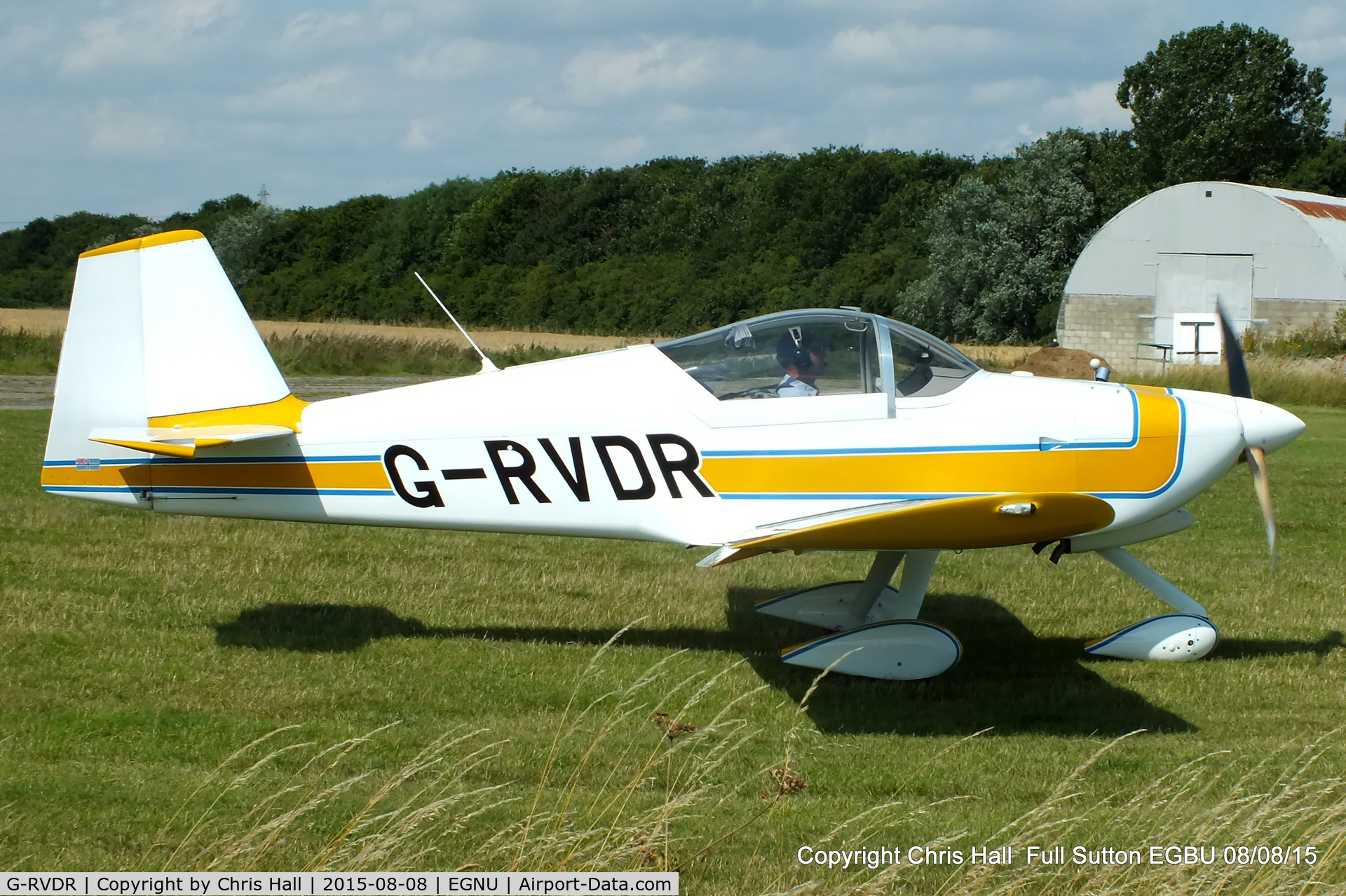 G-RVDR, 2001 Vans RV-6A C/N PFA 181A-13098, at the Vale of York LAA strut flyin, Full Sutton