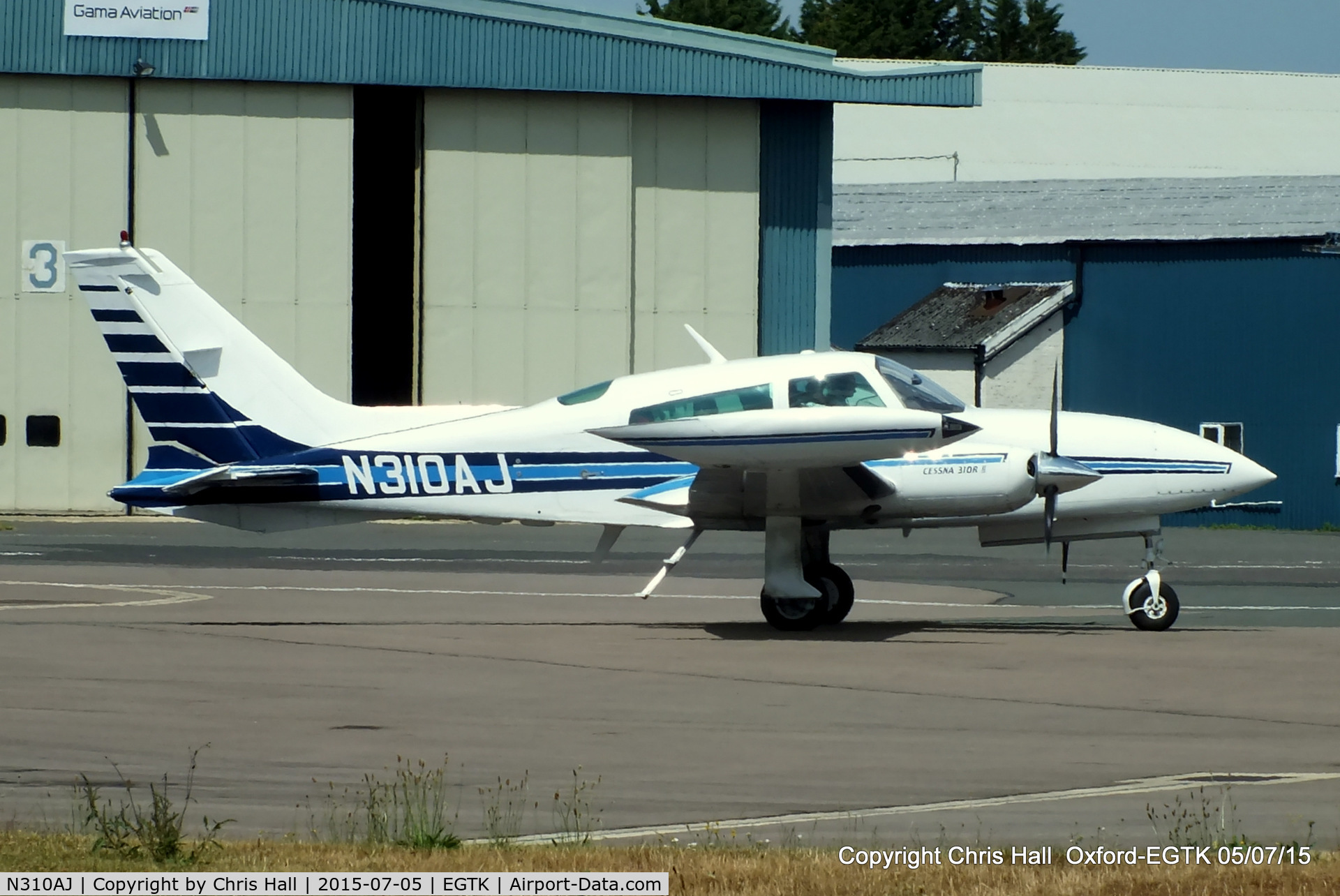 N310AJ, 1980 Cessna 310R C/N 310R-1606, Oxford resident
