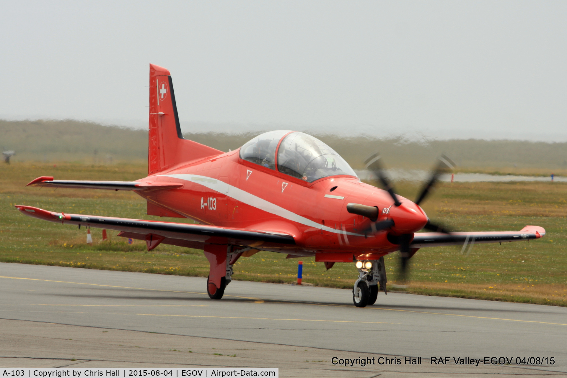 A-103, 2007 Pilatus PC-21 C/N 105, Swiss Air Force