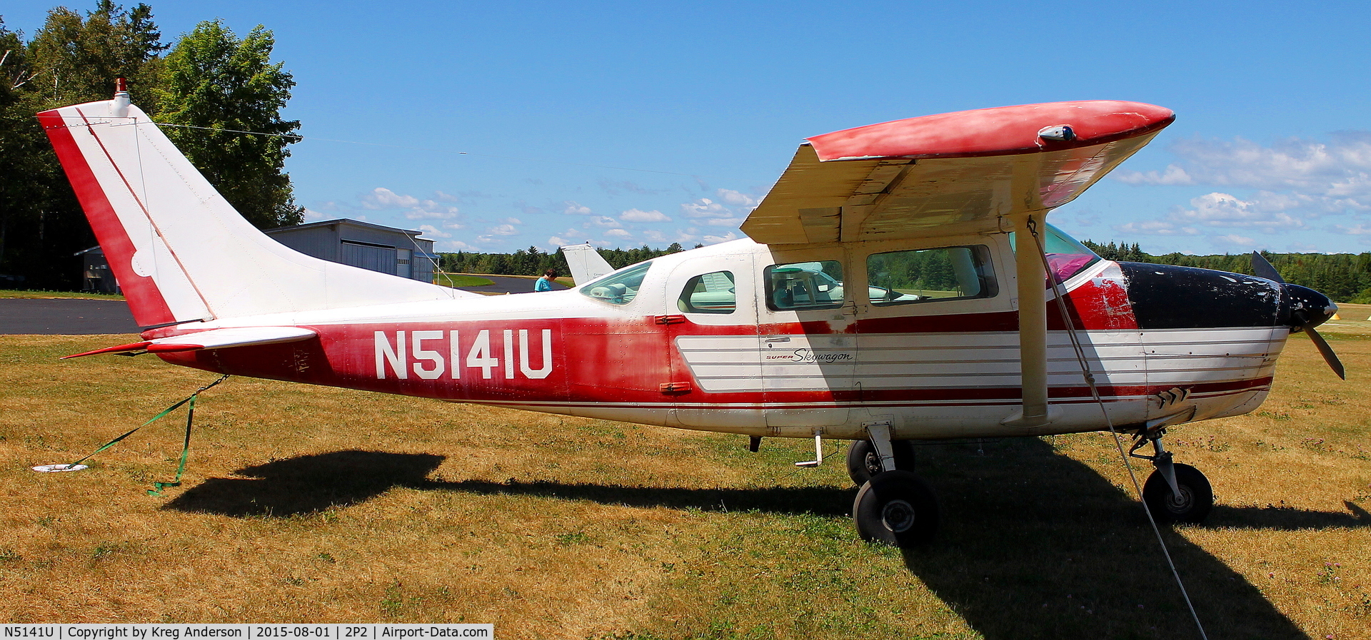 N5141U, 1964 Cessna 206 Super Skywagon C/N 206-0141, Cessna 206 Stationair in Washington Island, WI.